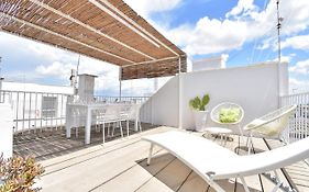 Mina'S Roof Apartment Terrace: Whit Sea View